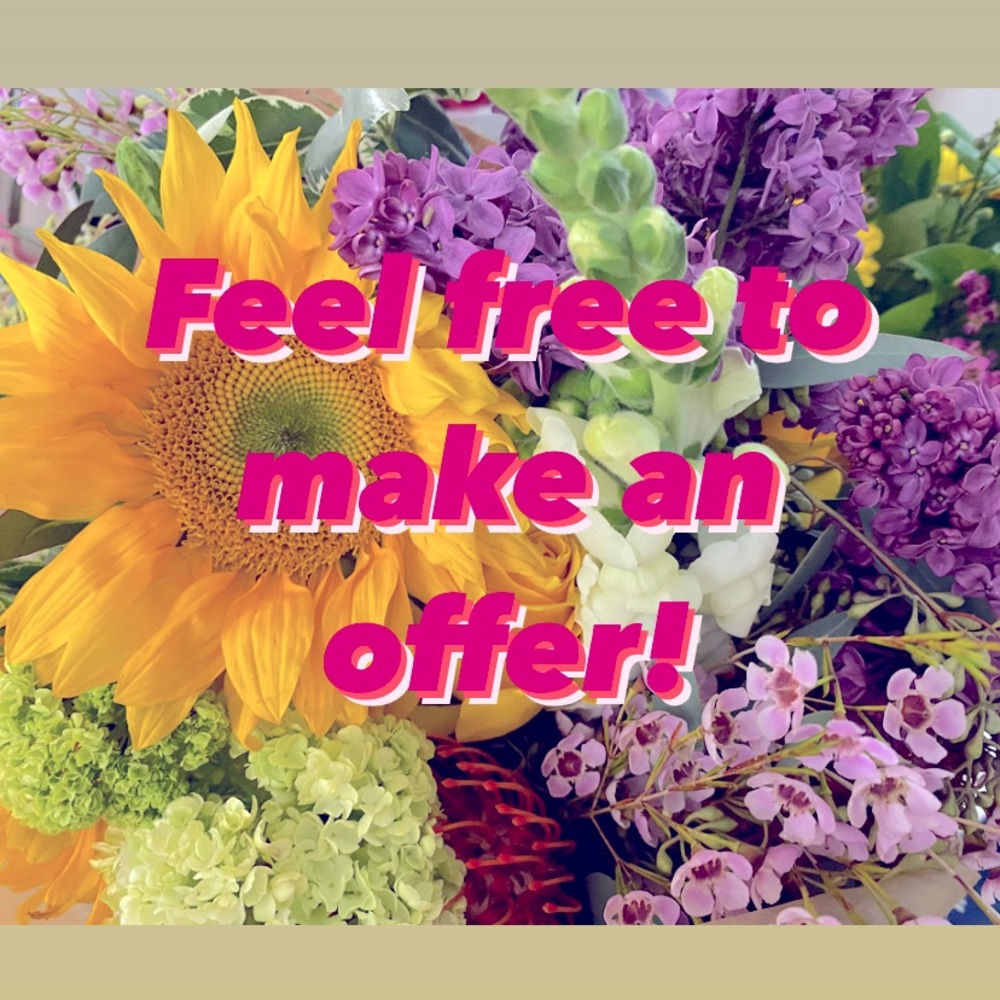 Feel free to make an offer!